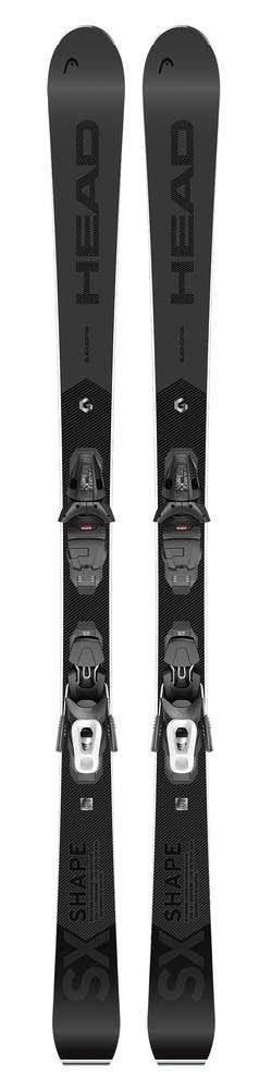 Head Shape SX Black Edition 2025/26 inkl. Bindung PR 11 GW Unisex Skiset schwarz
