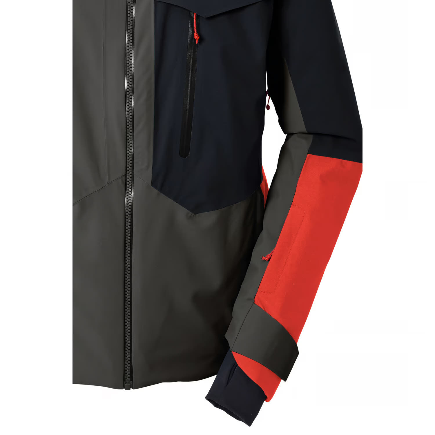 Killtec KSW 66 MN SKI JCKT Herren Skijacke Snowboardjacke Winterjacke rot-anthrazit