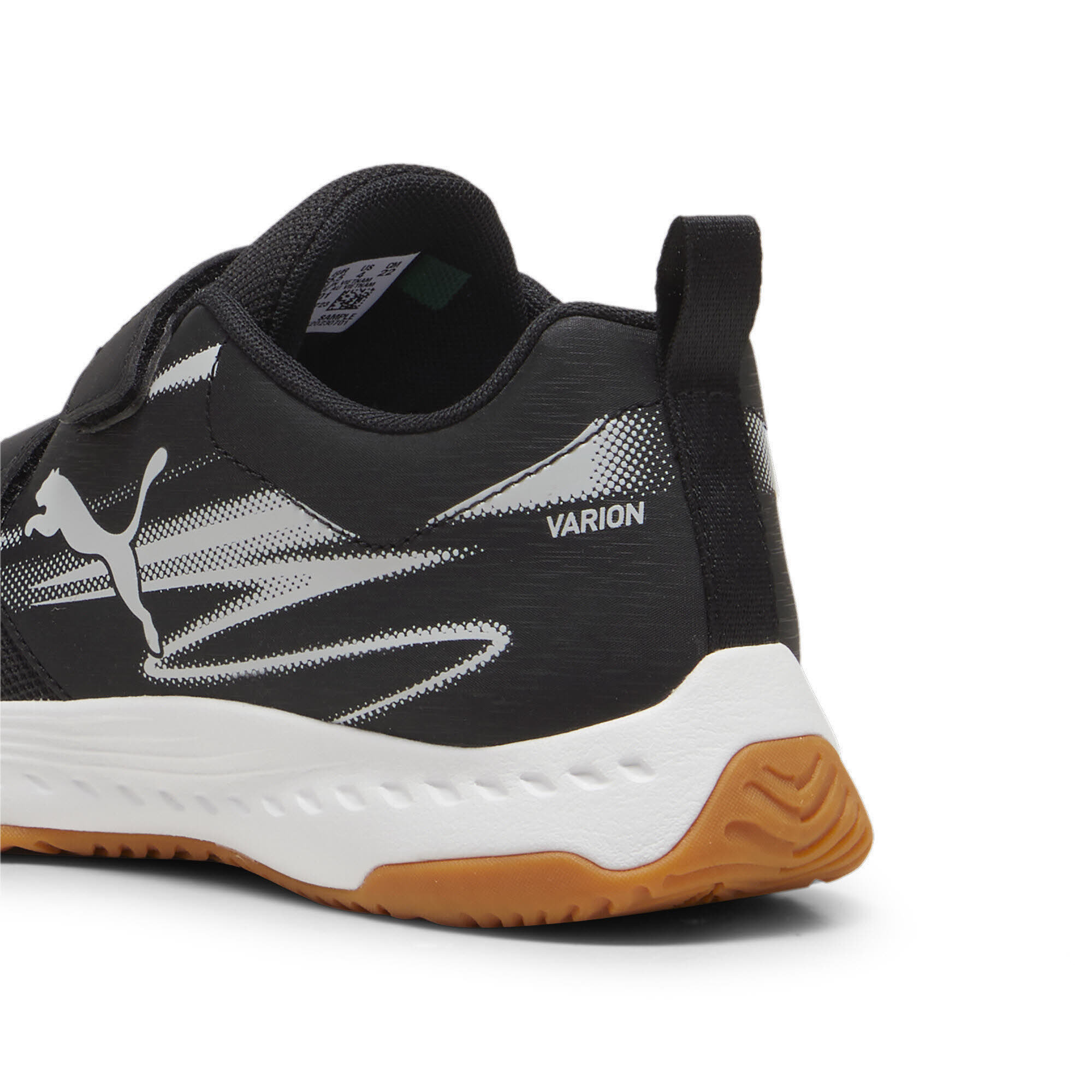 Puma Varion II V Jr Hallensportschuhe Teenager Jungen schwarz