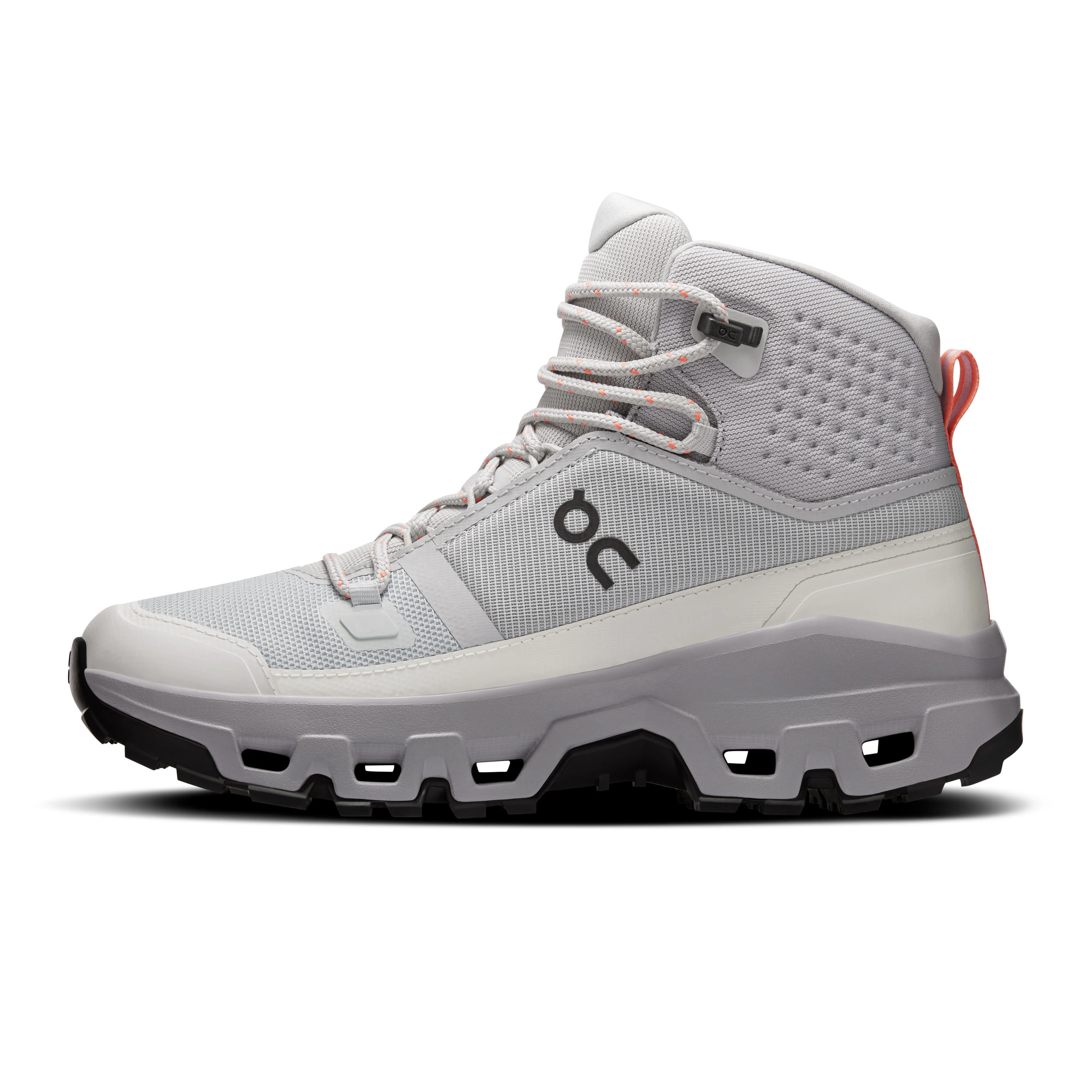 ON CLOUDROCK MID WP Damen Wanderschuhe Trekkingschuhe glacier/alloy