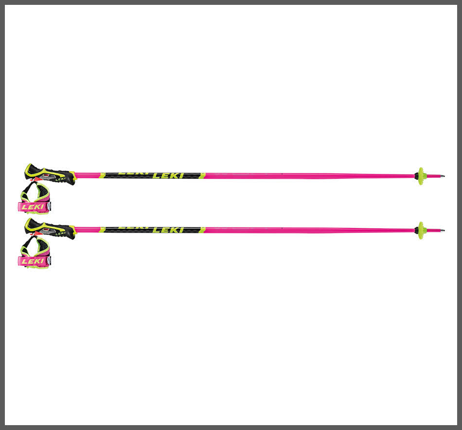 Leki WCR TBS SL 3D Damen Skistöcke Ski Poles pink