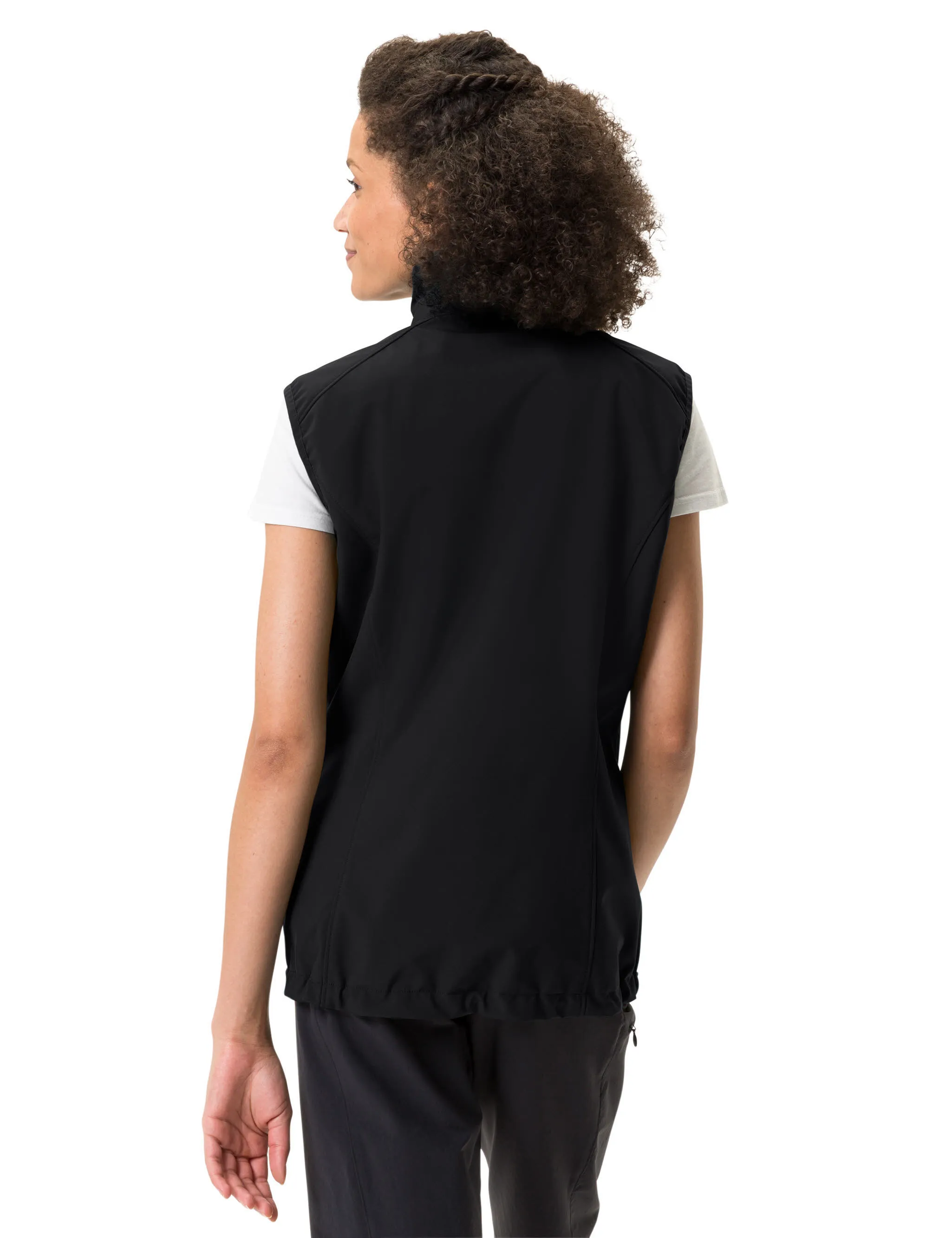 Vaude Women´s Hurricane Vest III Softshellweste Windweste Damen schwarz