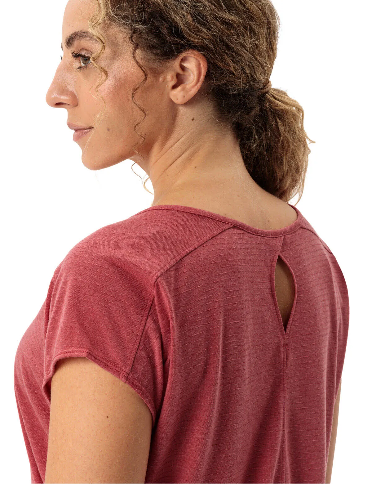 Vaude Skomer T-Shirt III Damen Wandershirt Damen hellrot