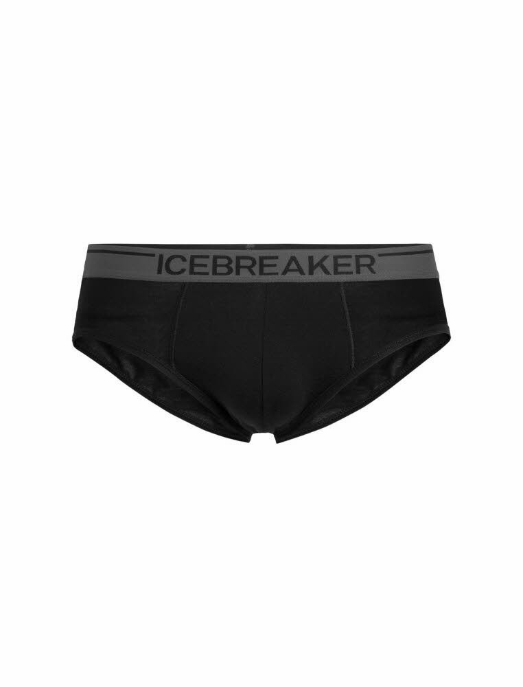 Icebreaker HE Mens Anatomica Briefs Herren Unterhose Merino black
