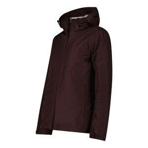 CMP WOMAN JACKET ZIP HOOD DETACHBLE INN.JACKET Funktionsjacke Damen black berry