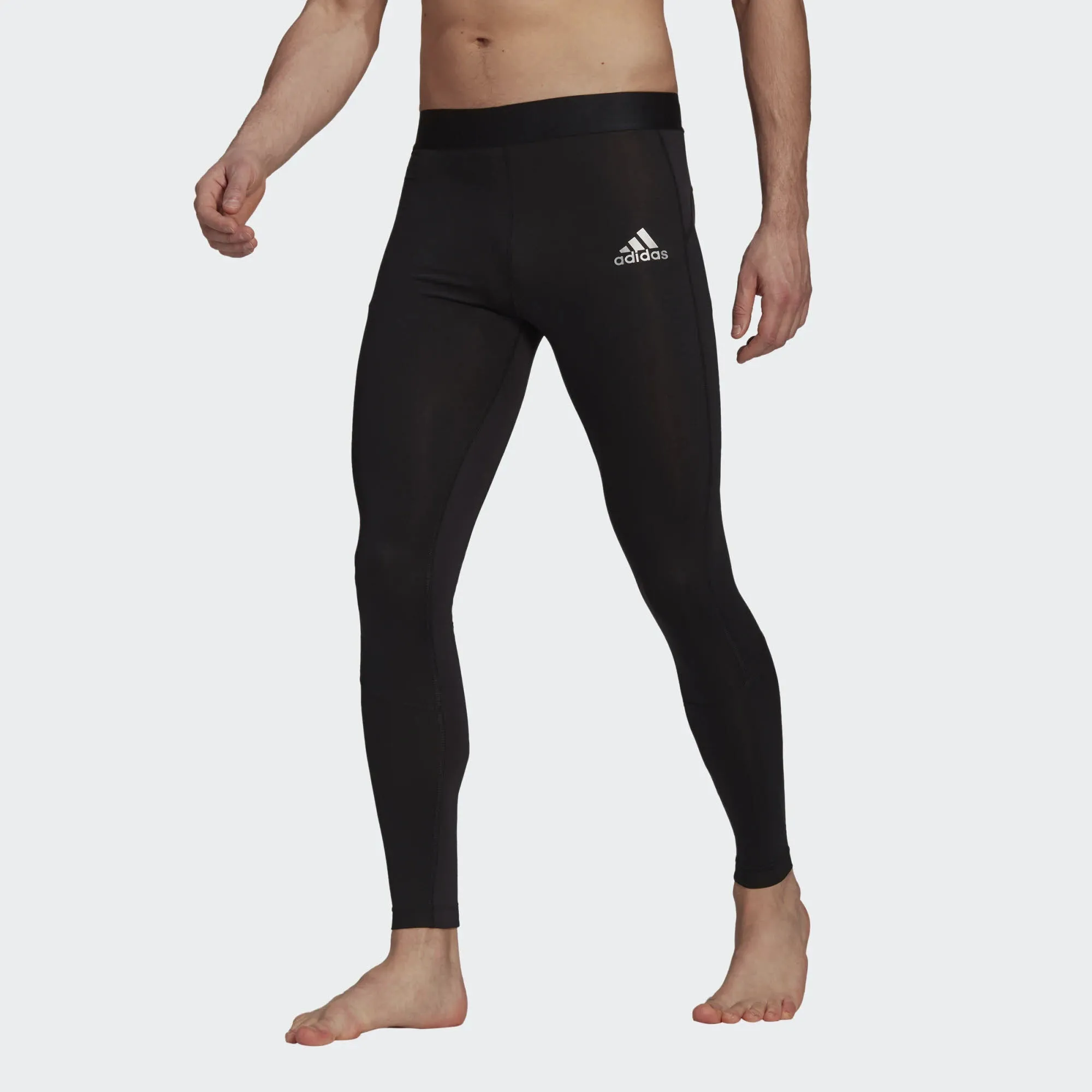 adidas Techfit LONG TIGHT M Herren lange Unterhose Sporttight Trainingstight schwarz
