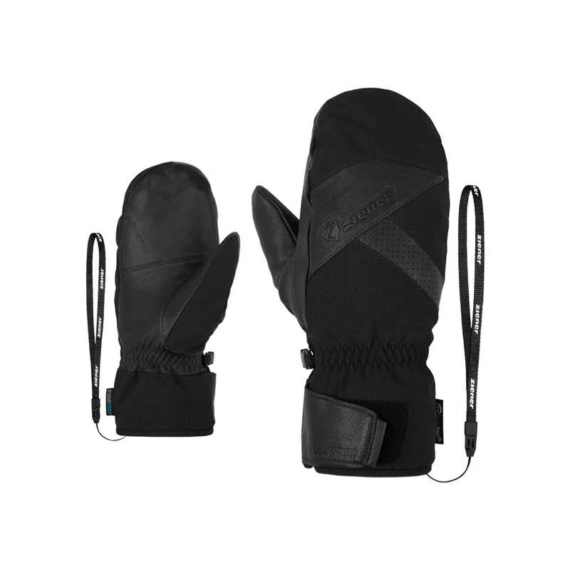 Ziener GETTERO-Z AS® AW MITTEN glove man Herren Skihandschuhe Fäustlinge schwarz
