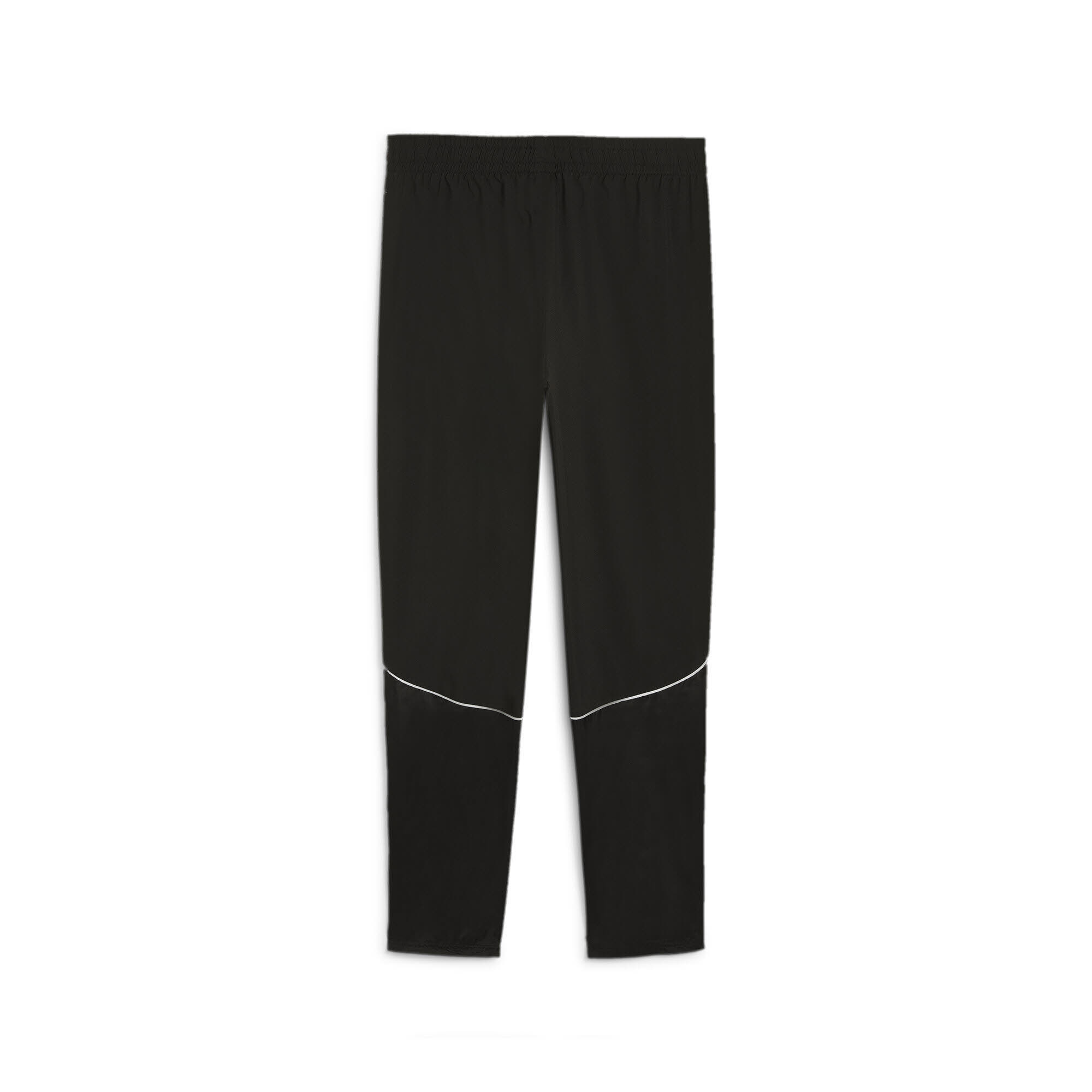 Puma teamGOAL Sideline Pant Herren Jogginghose schwarz/weiß