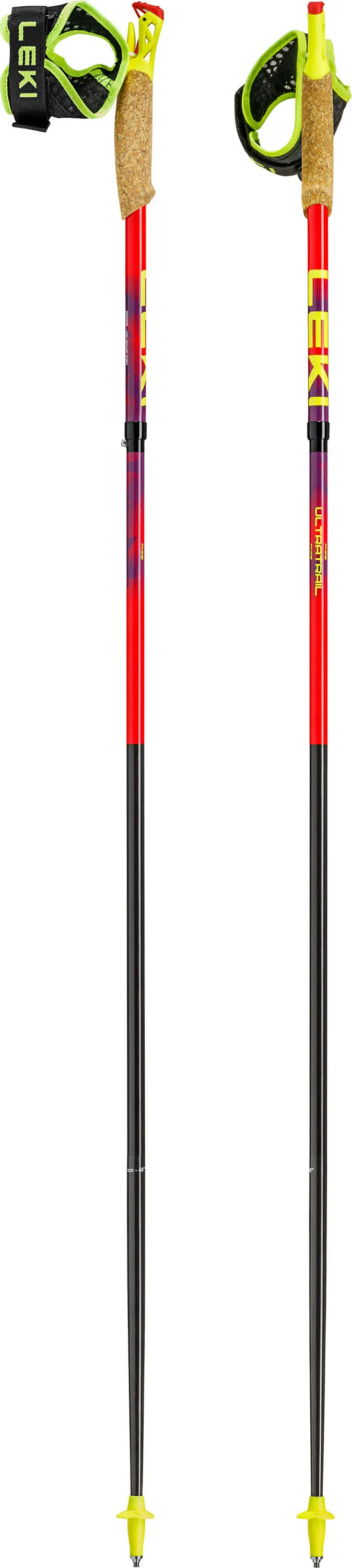 Leki Ultratrail FX.One Unisex Wanderstock rot/violett