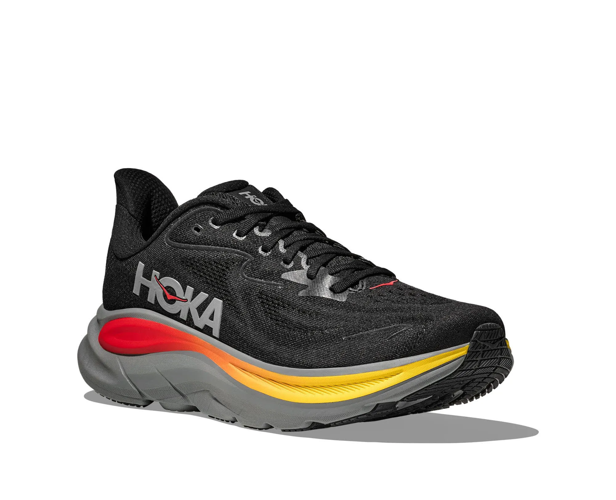 Hoka CLIFTON 10 Herren Laufschuhe Joggingschuhe black/galactic grey