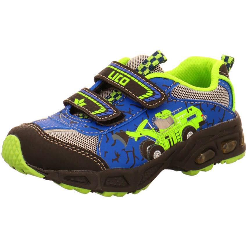 Lico Sneaker Kinder Jungen Turnschuhe Sportschuhe Sommerschuhe Freizeit blau NEU