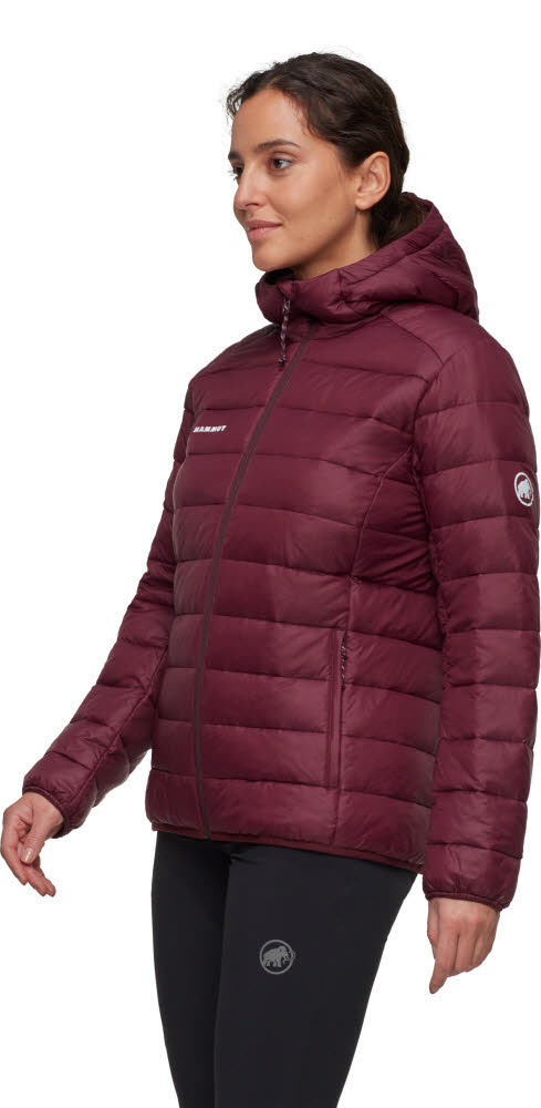 Mammut Crag IN Hooded Jacket Daunenjacke Isolationsjacke rot