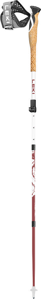 Leki Cross Trail FX Superlite Compact  Unisex Wanderstöcke Laufstöcke weiß