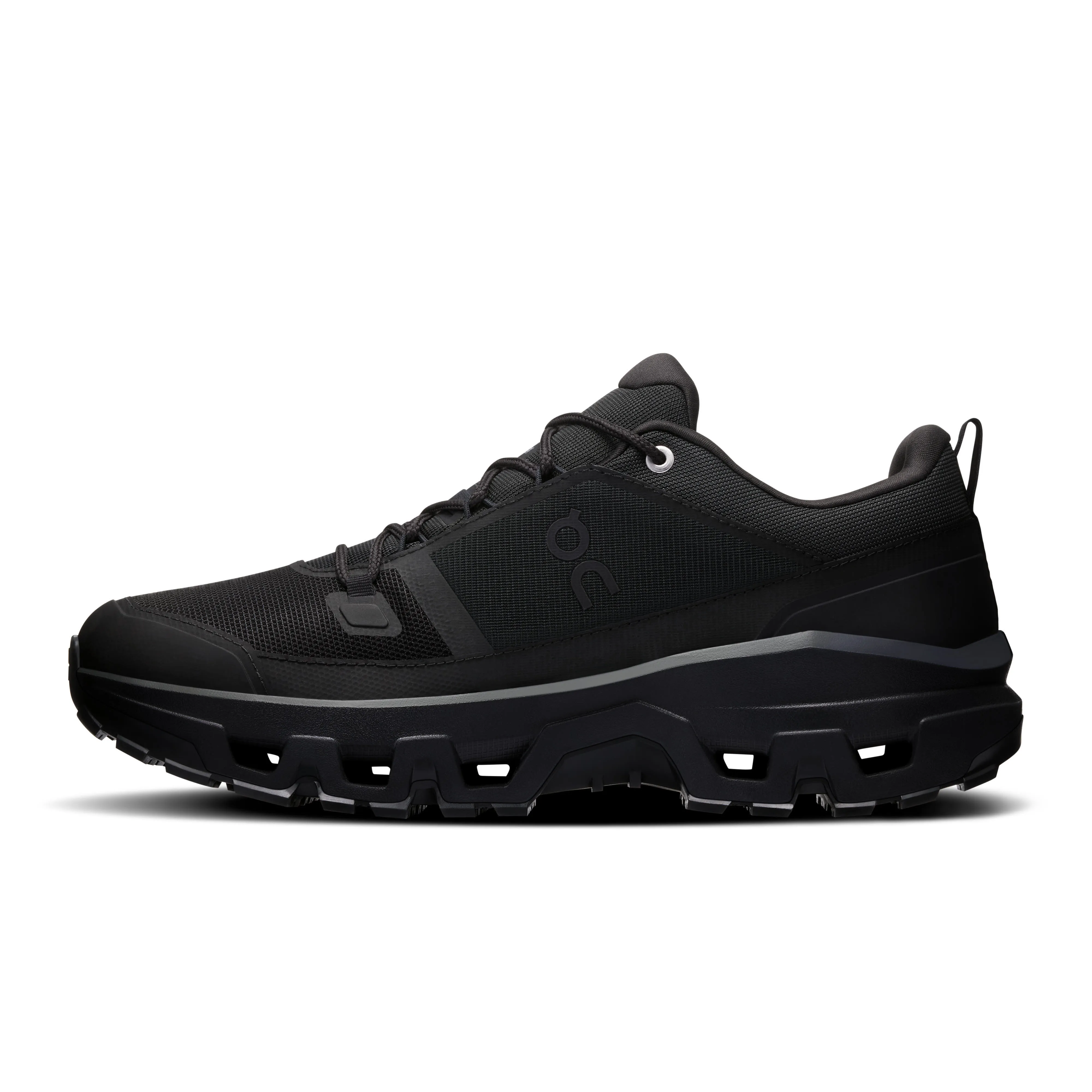 ON Cloudrock Low WP Trekkingschuhe Wanderschuhe Herren schwarz