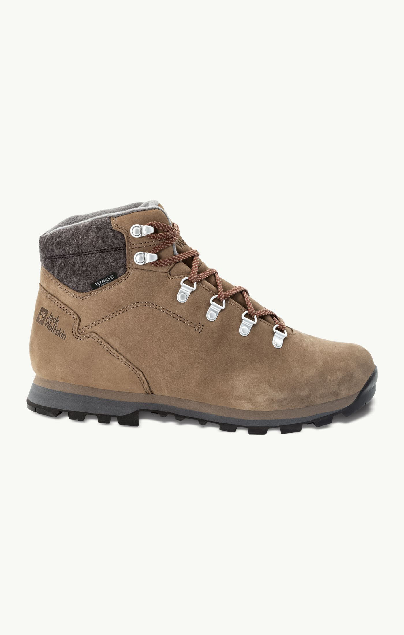 Jack Wolfskin Thunder Bay Texapore Mid Herren Wanderschuhe braun