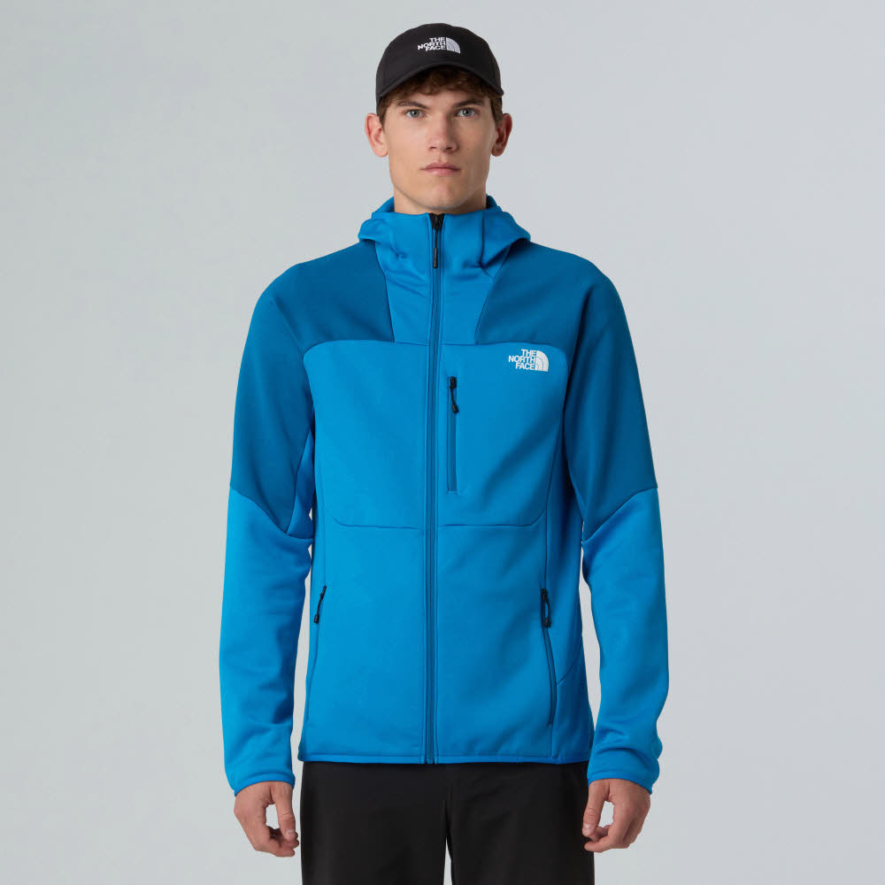 The North Face Meteora Fleece Herren Fleecejacke Freizeitjacke blau Bild 2 The North Face Meteora Fleece Herren Fleecejacke Freizeitjacke blau