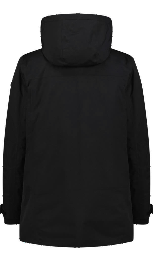CAMPAGNOLO MAN PARKA ZIP HOOD Freizeitmäntel Herren Winterjacke nero