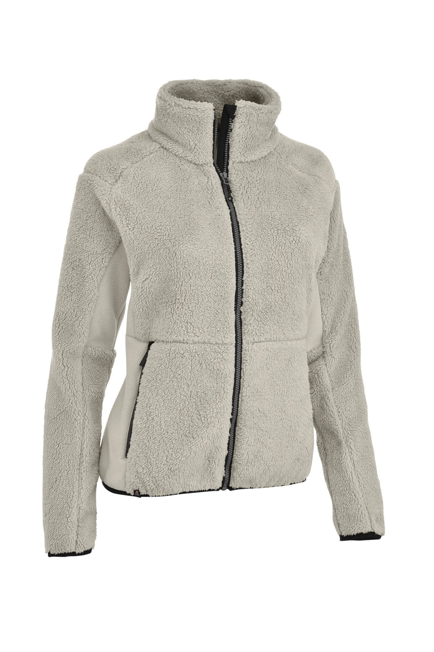 Maul Sport Tübingen Damen Fleecejacke Freizeitjacke beige