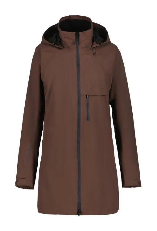 Icepeak BRILLIANT Damen Outdoorjacke Regenmantel braun
