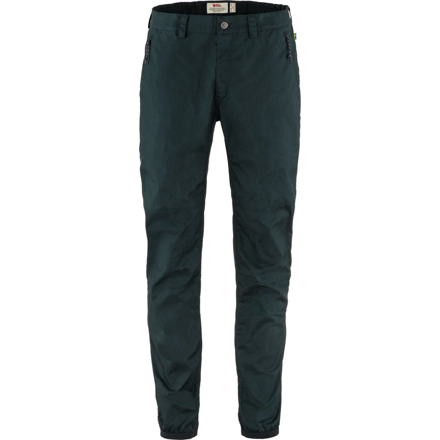 Fjällräven Vardag Trousers M Herren Wanderhose Tekkinghose ungefüttert dark navy