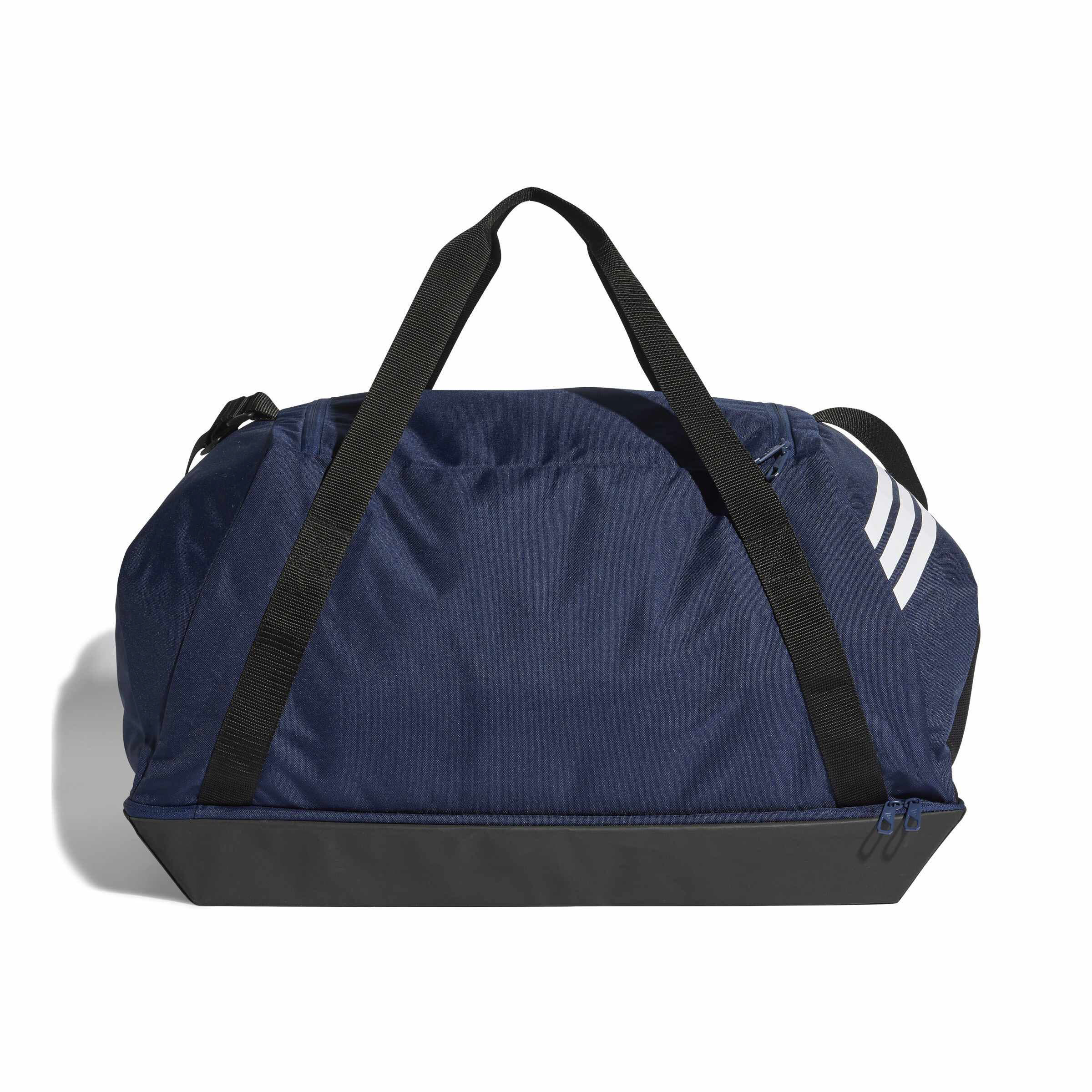 adidas TIRO DUFFELBAG GROSS MIT BODENFACH Unisex Sporttasche Fußballtasche blau/schwarz
