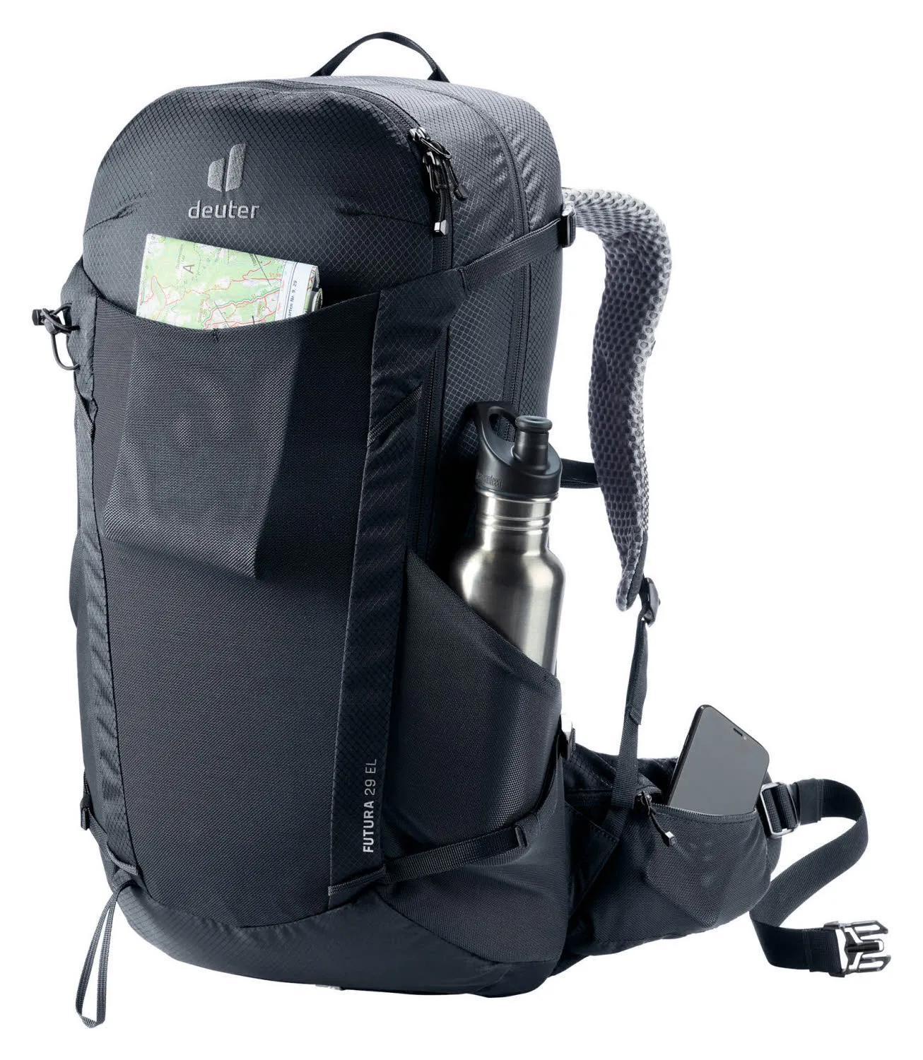 Deuter Futura 29 EL Wanderrucksack Trekkingrucksack schwarz