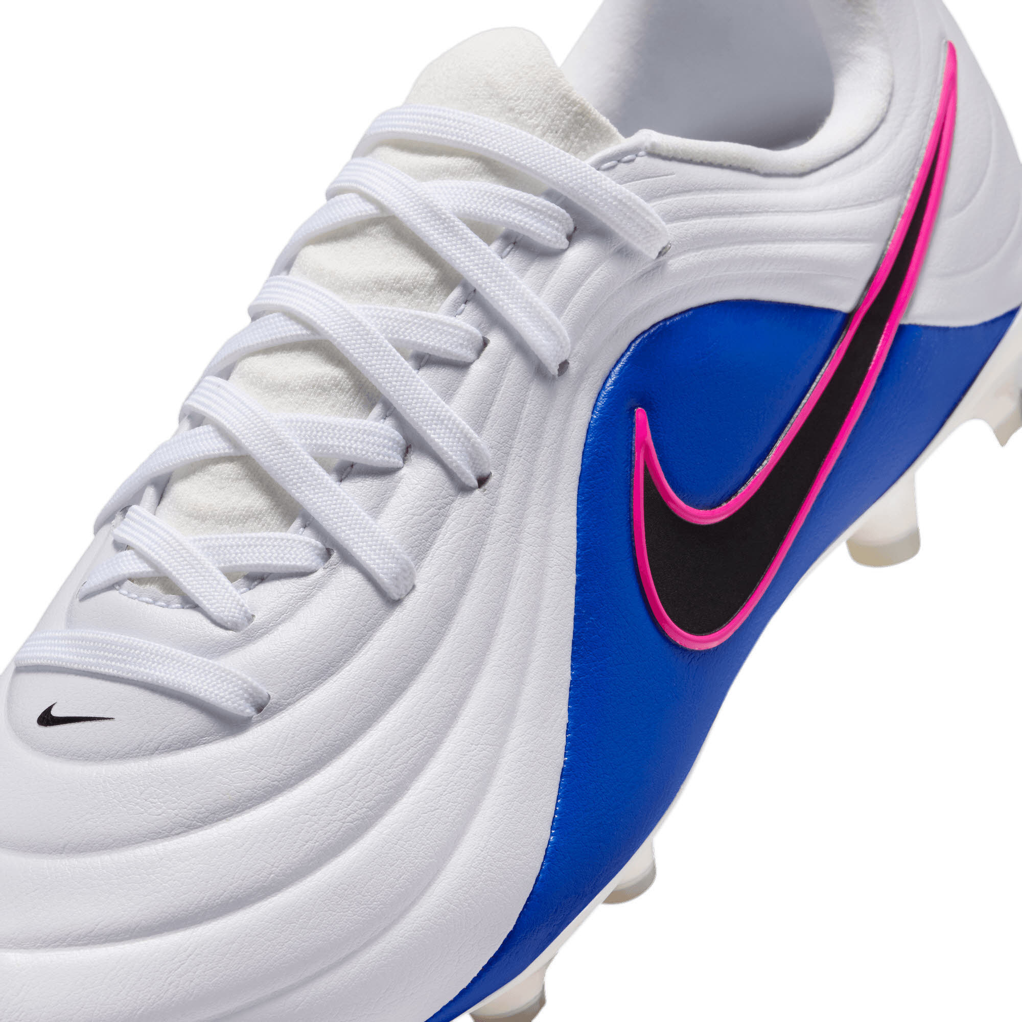 Nike JR TIEMPO MAESTRO ACADEMY Kinder Fußballschuhe weiß/blau/schwarz