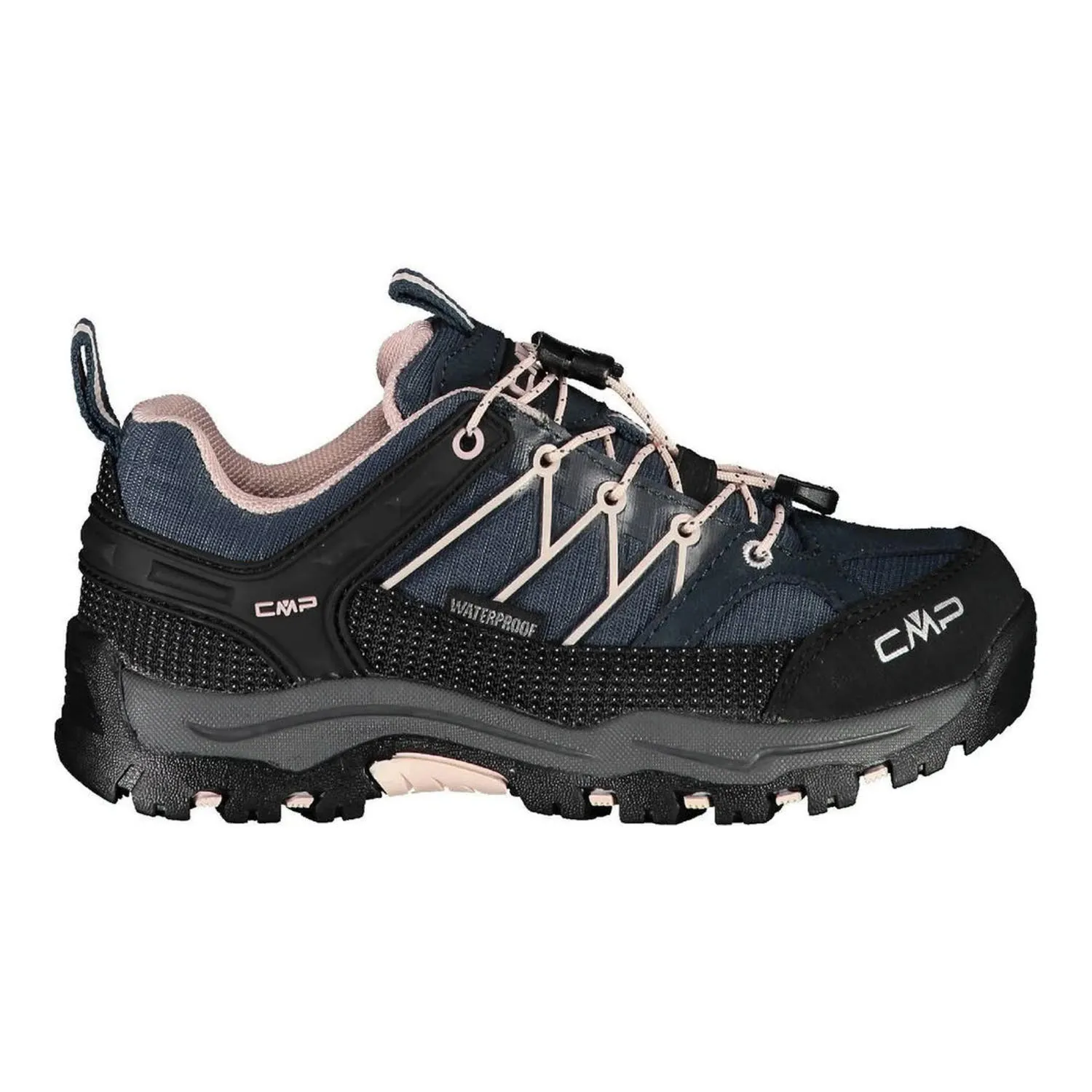 CMP KIDS RIGEL LOW Mädchen Trekkingschuhe Wanderschuhe asphalt/rose
