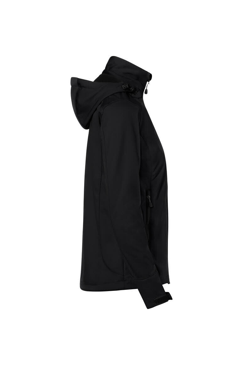 Hakro Alberta Damen Softshelljacke atmungsaktiv schwarz