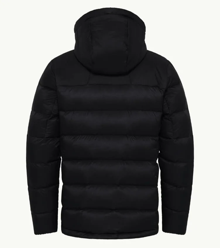 Jack Wolfskin Nebelhorn Down Hoody M Daunenjacke Kapuzenjacke Herren schwarz