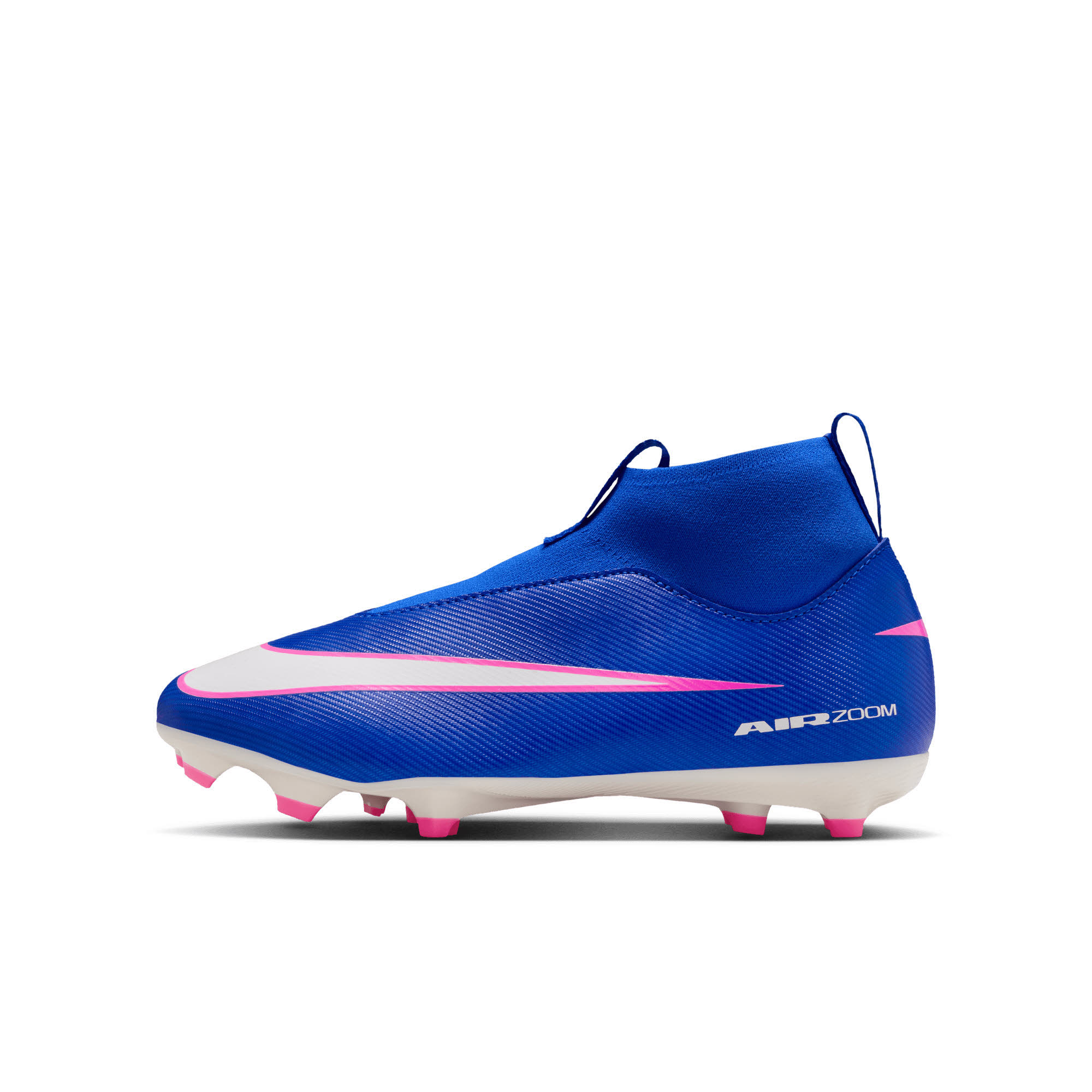 Nike Jr. Mercurial Superfly 10 Academy MG Kinder Fußballschuhe Stollen blau/weiß