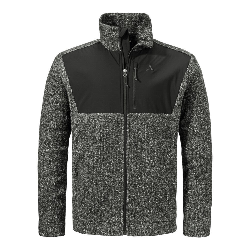 Schöffel Urban Fleece Jk Style Canterbury MNS Fleecejacke Herren grau schwarz