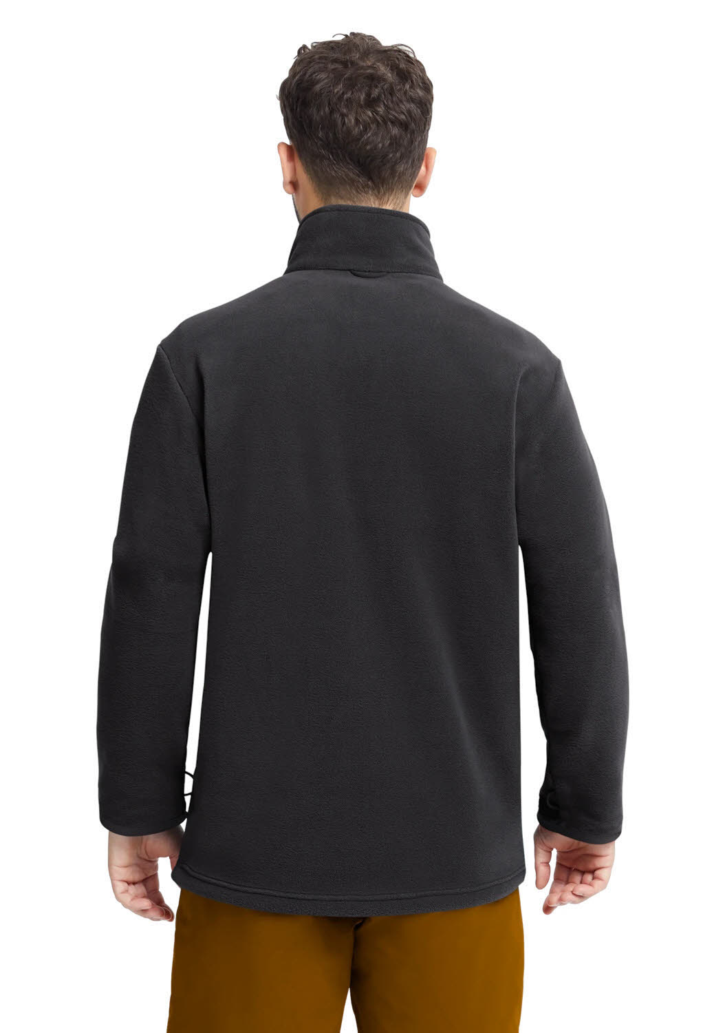 Jack Wolfskin TAUNUS 200 FZ Herren Fleecejacke Midlayer schwarz