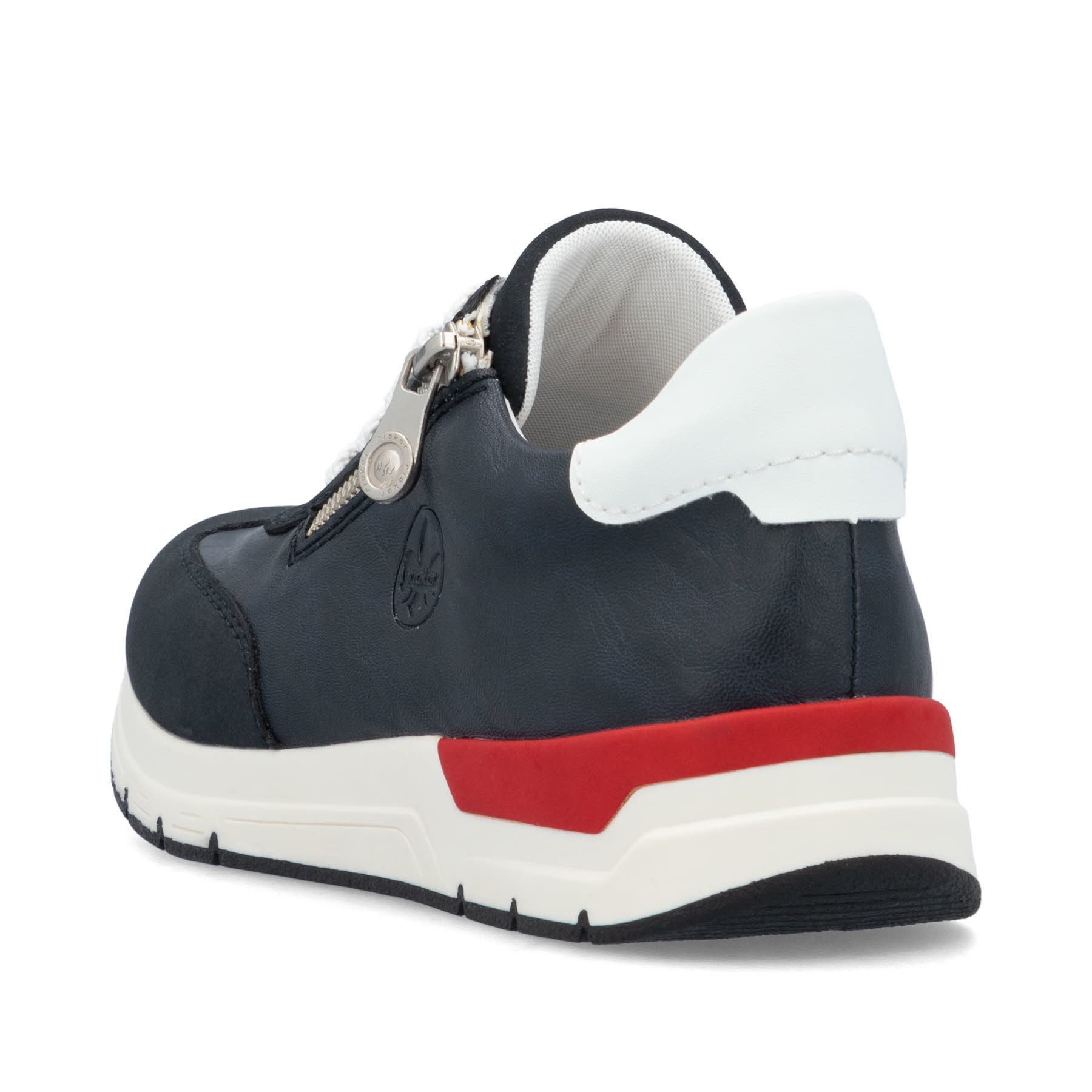 Rieker Damen Halbschuhe Sneaker dunkelblau