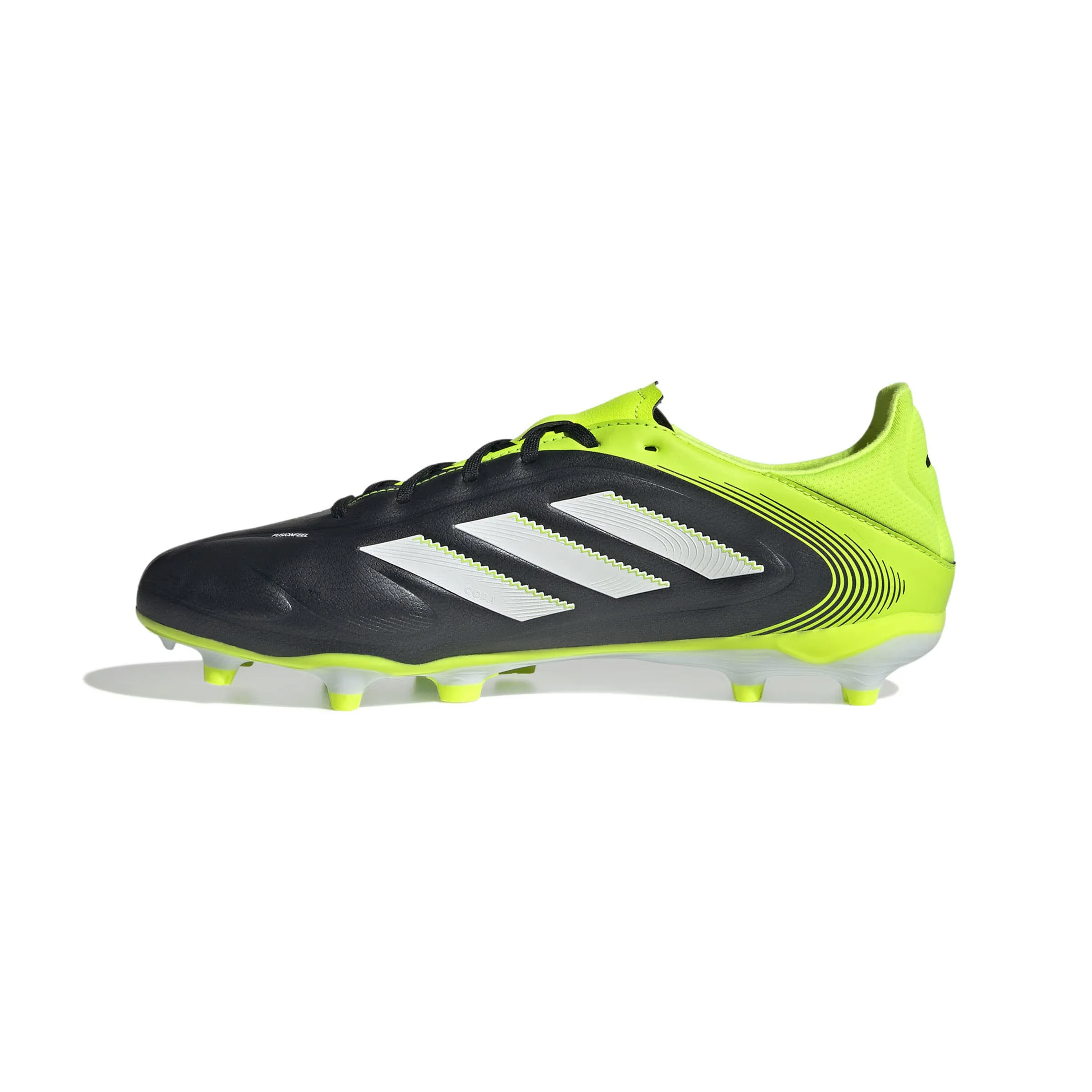 adidas COPA PURE III LEAGUE FG/MG Unisex Fußballschuhe Stollenschuhe cblack/ftwwht/luclem