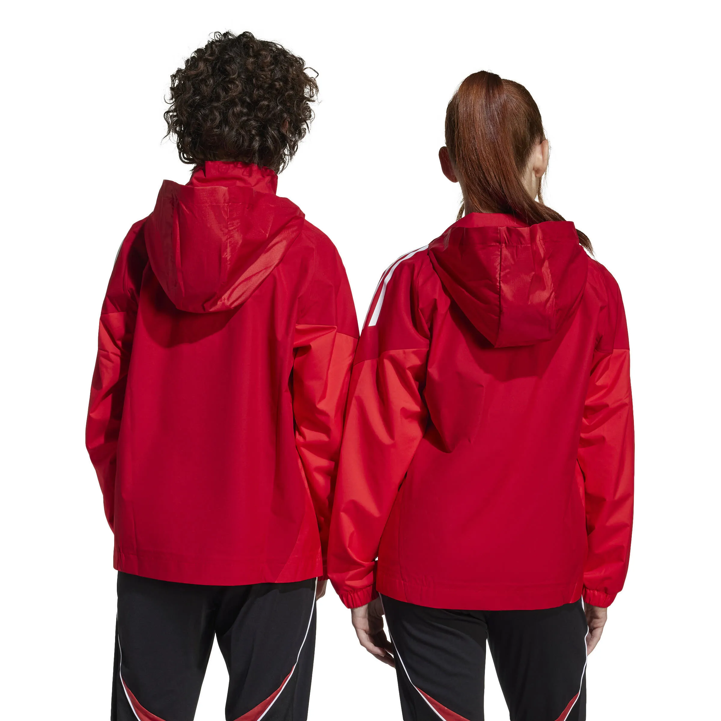 adidas Tiro 25 Competition All-Weather Kinder Regenjacke rot