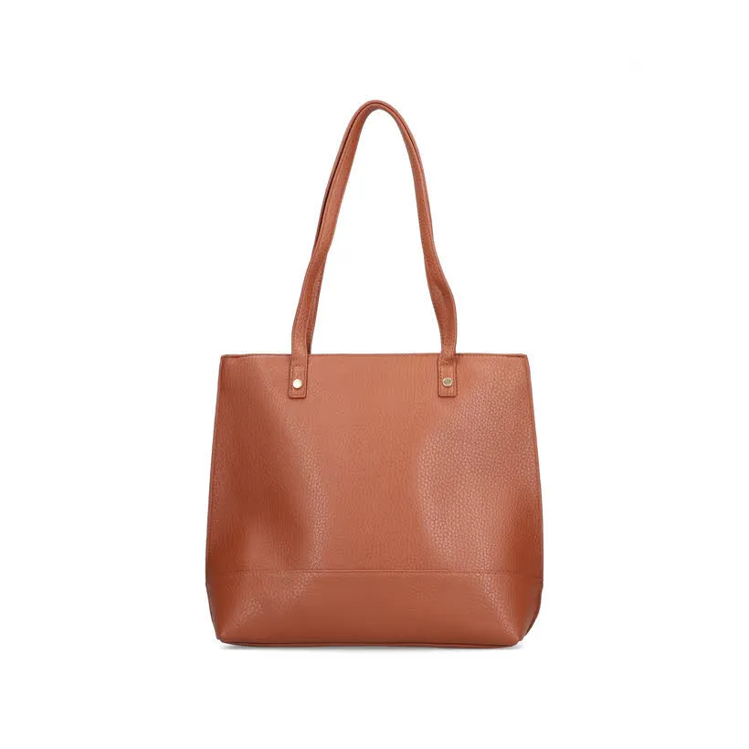 Rieker Umhängetasche Shopper Damen hellbraun