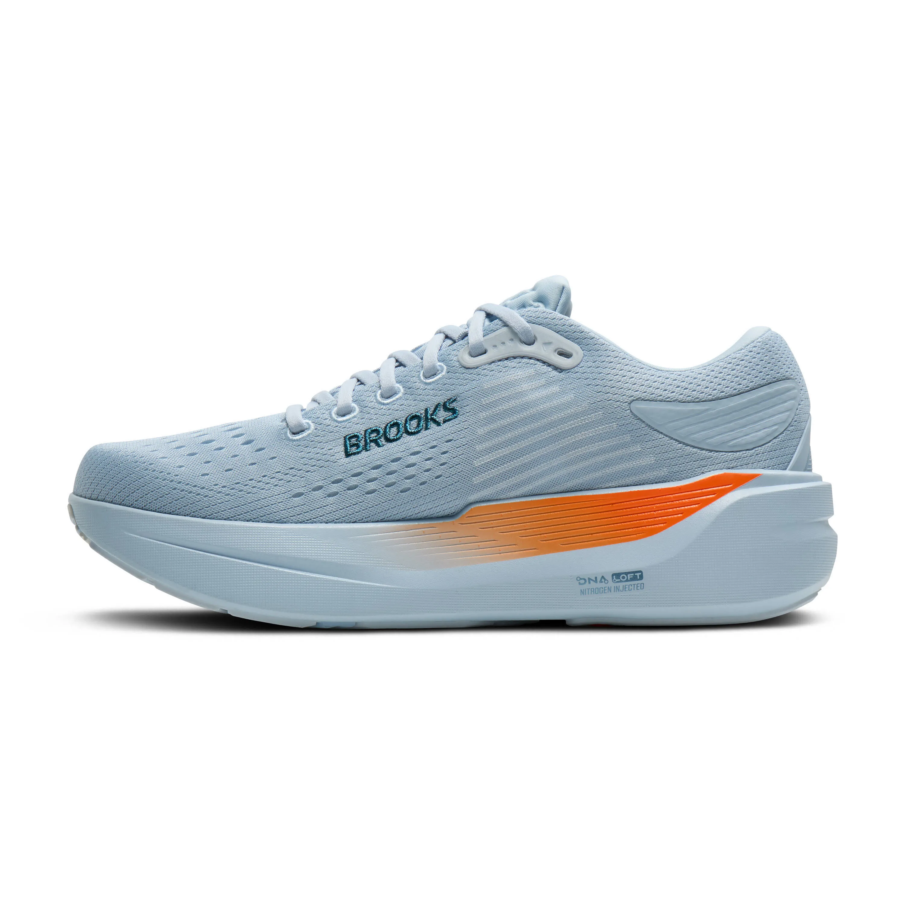 Brooks Ghost Max 3 Laufschuhe Joggingschuhe Herren weiß/orange