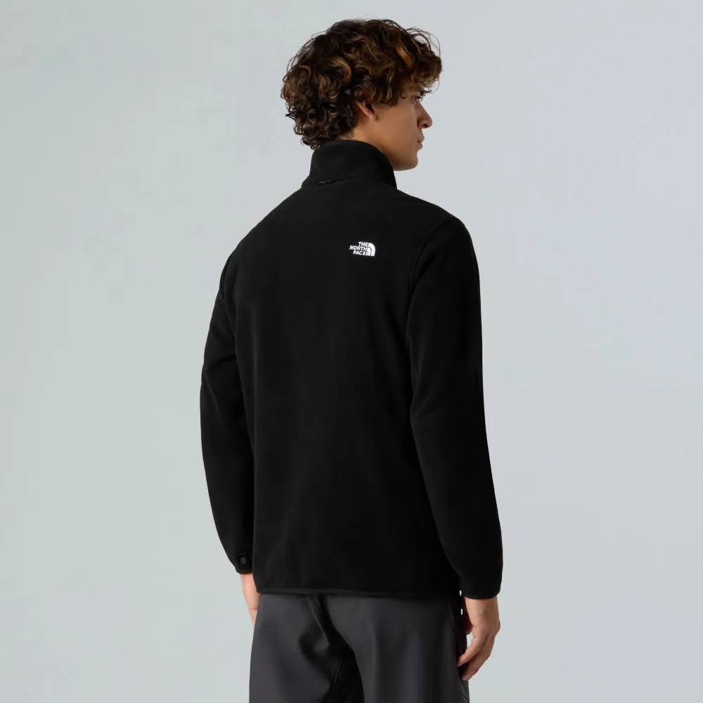 The North Face GLACIER FLEECE JACKET Herren Fleecejacke Longsleeve schwarz
