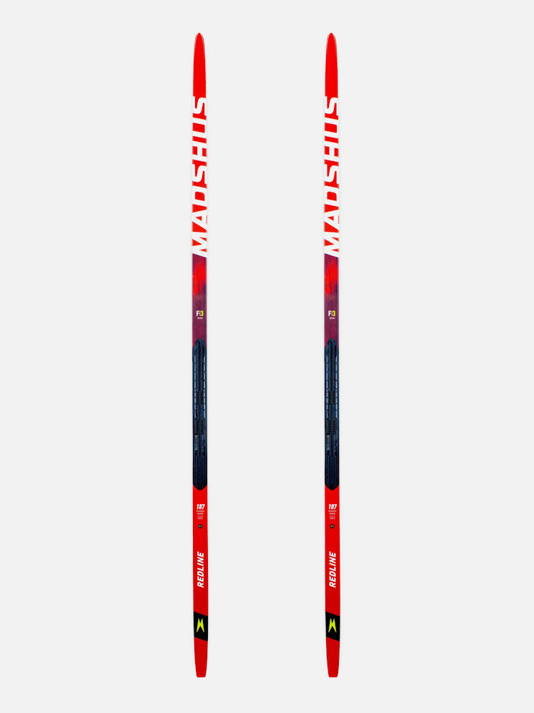 Madshus REDLINE SKATE F3 Skatingski ohne Bindung rot