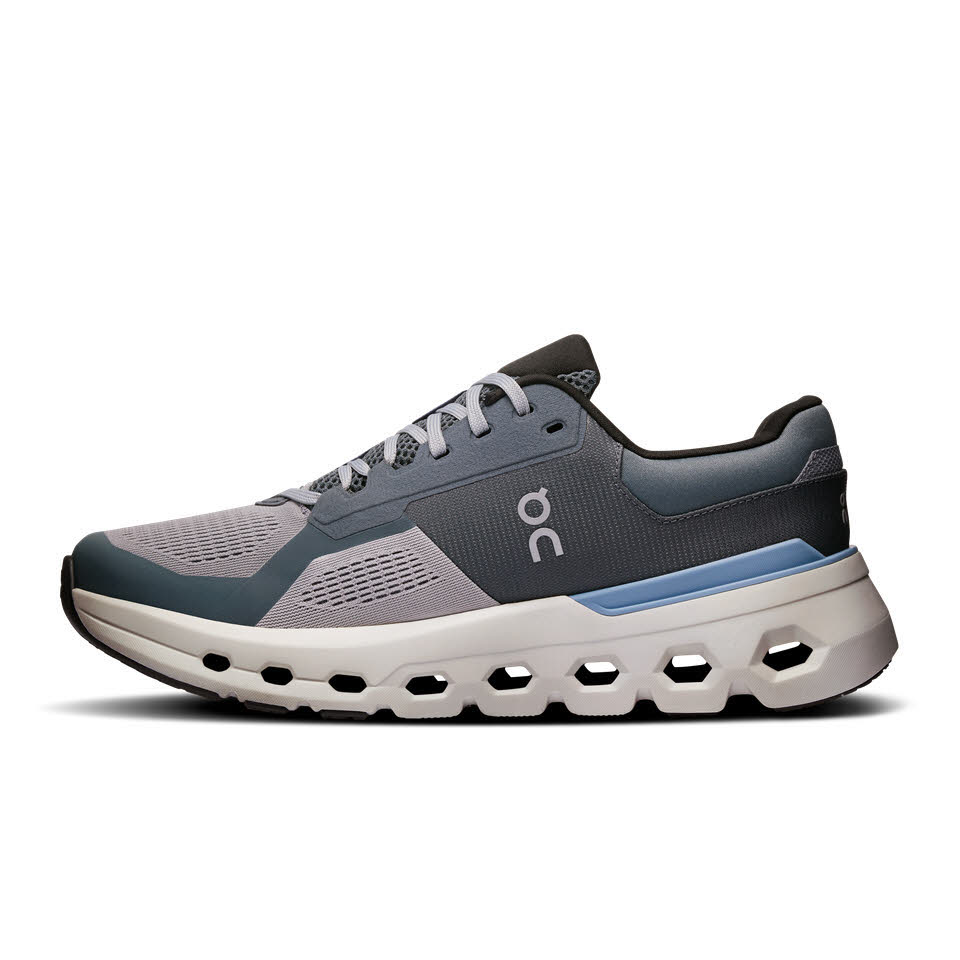 ON Cloudrunner 2 Alloy|Chambray Sneaker Herren dunkelgrün grau