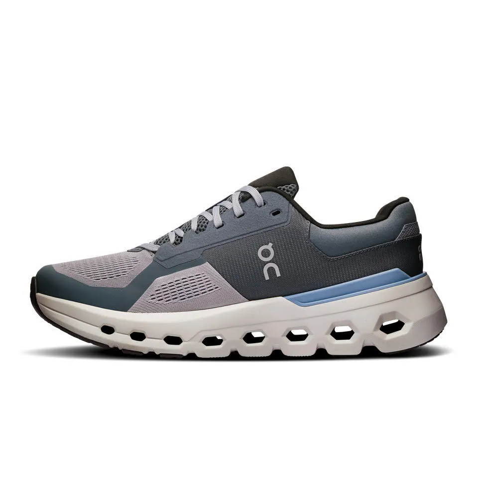 ON Cloudrunner 2 Alloy|Chambray Sneaker Herren dunkelgrün grau