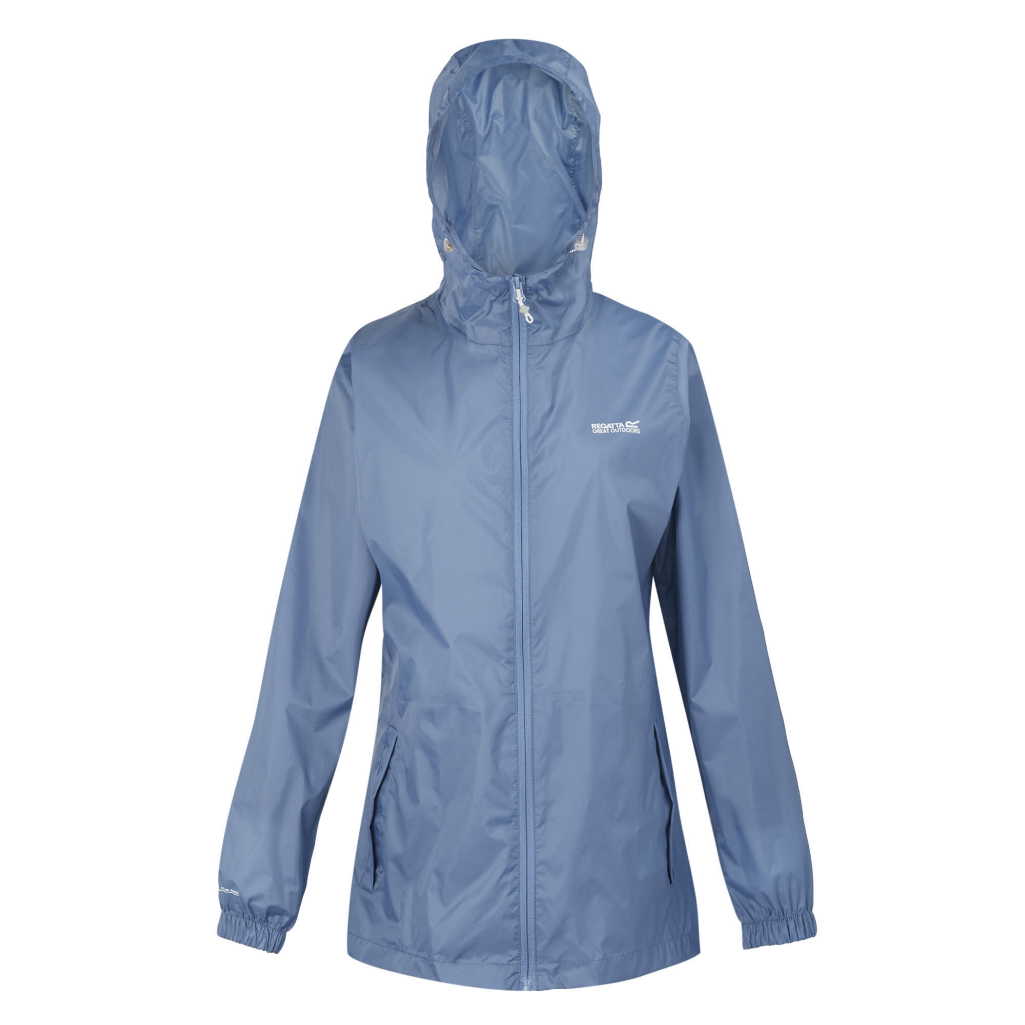 REGATTA Damen Pack It Jacke III Regenjacke packbar hellblau