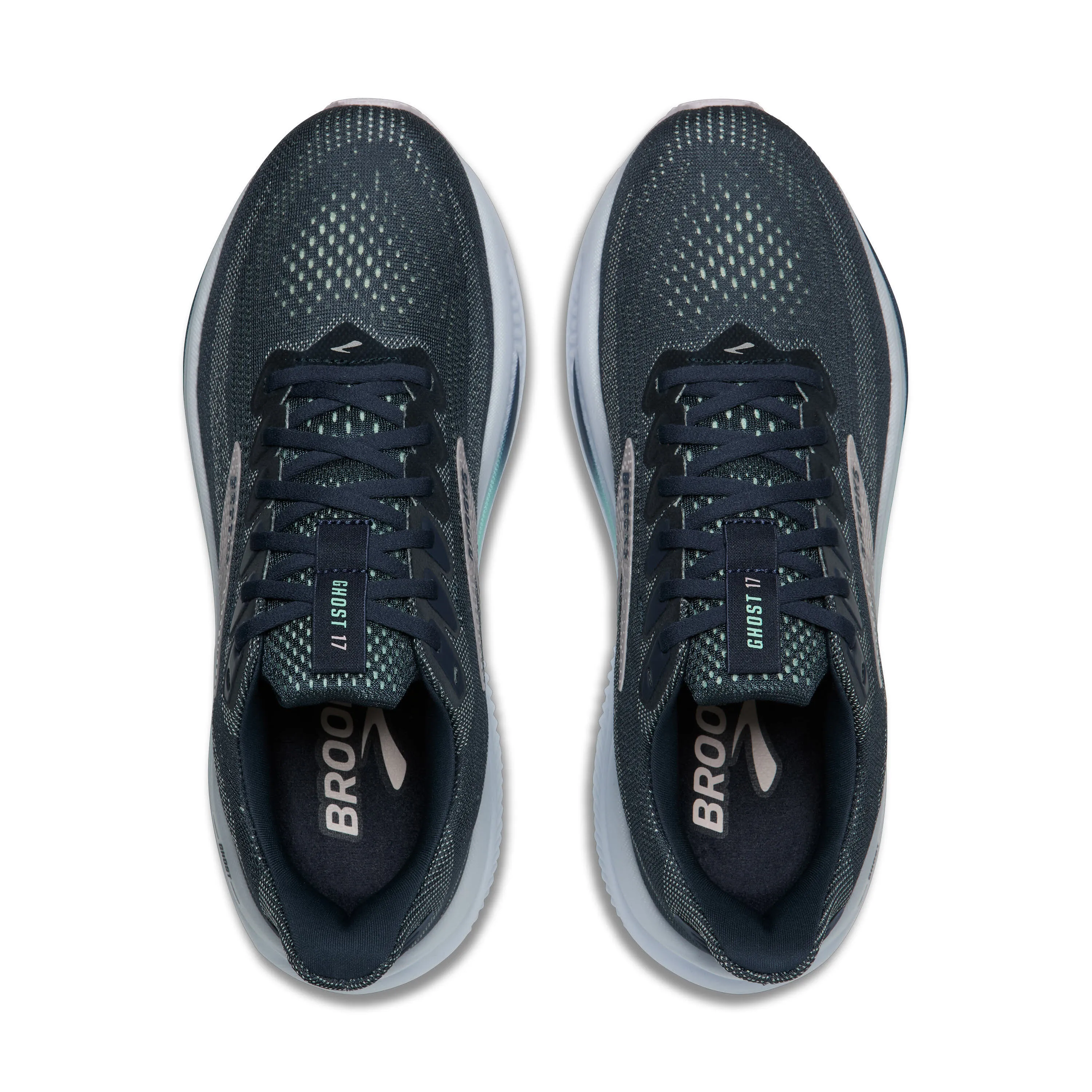 BROOKS Ghost 17 Damen Laufschuhe Joggingschuhe schwarz/weiß