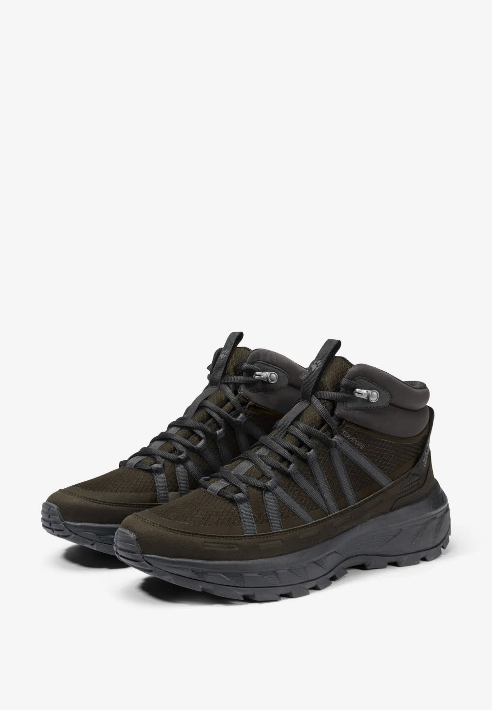 Jack Wolfskin Wild Hike Texapore Mid M Herren Wanderschuhe Trekkingschuhe dunkelgrün