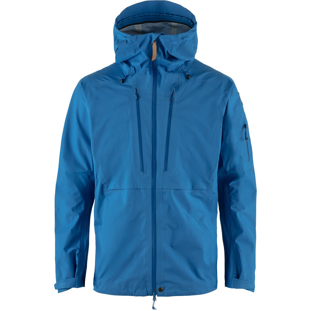 Fjällräven Keb Eco-Shell Jacket M Herren Regenjacke Wanderjacke alpine blue