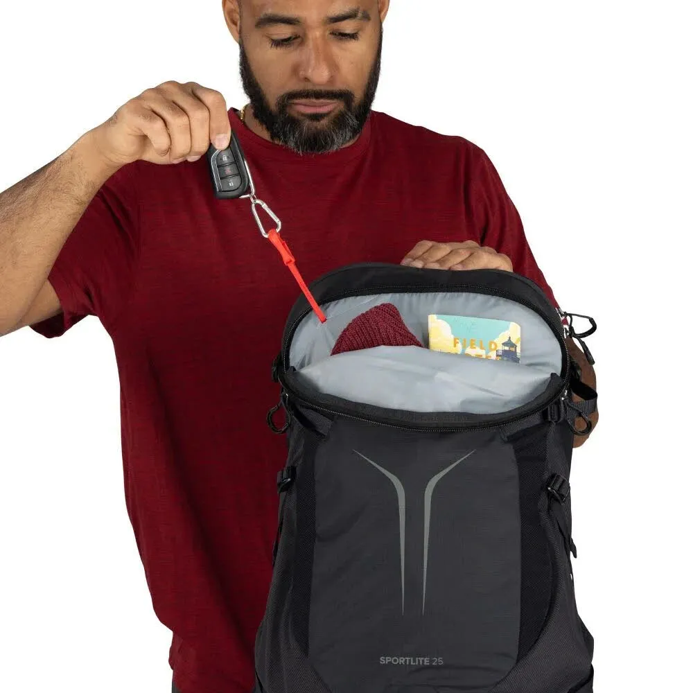 Osprey Sportlite 25 Unisex Wanderrucksack Tagesrucksack schwarz