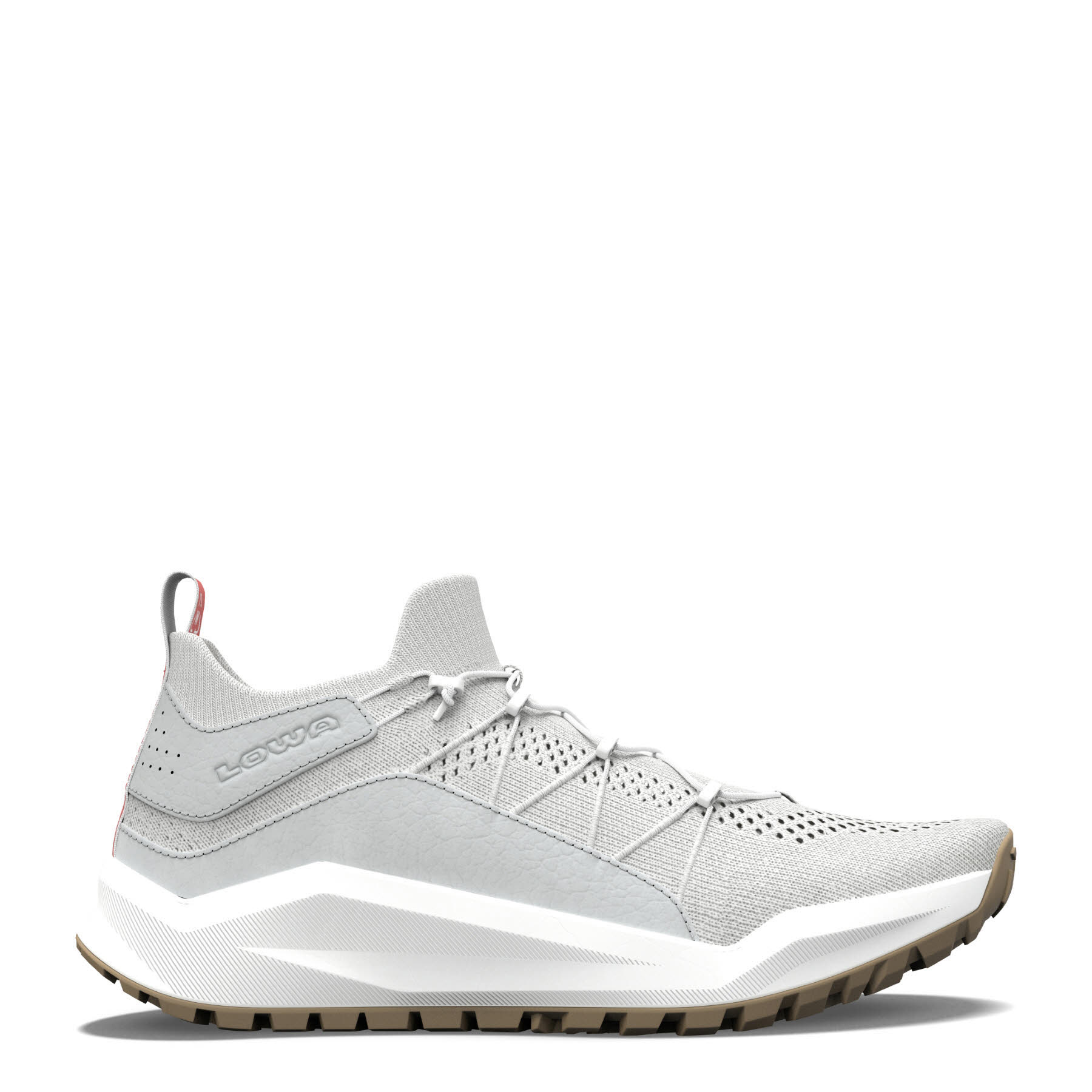 Lowa KALOYA KNIT Ws Sneaker Freizeitschuh Damen weiß hellgrau