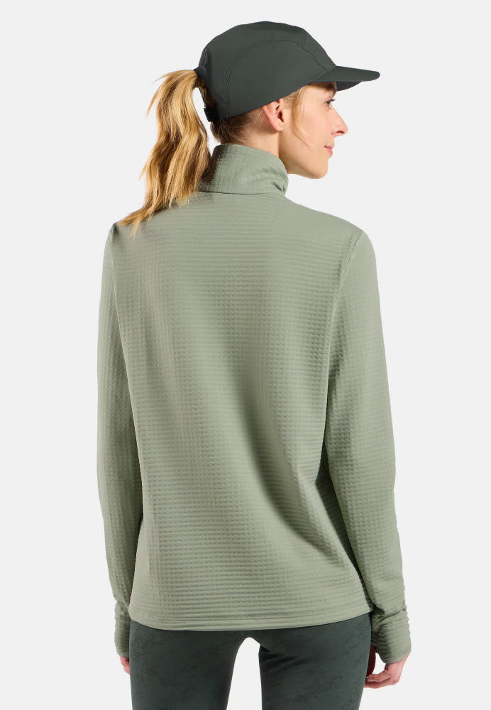 Odlo ESSENTIAL THERMAL Damen Midlayer Funktionsshirt shadow