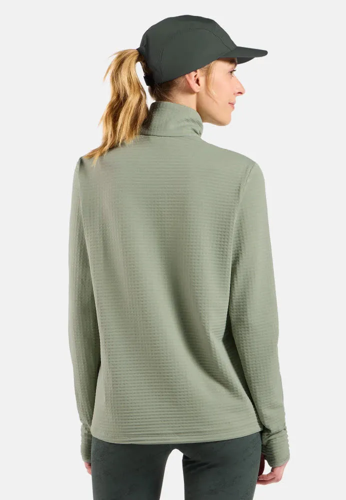 Odlo ESSENTIAL THERMAL Damen Midlayer Funktionsshirt shadow